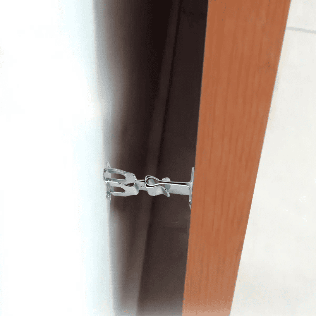 Trava Porta Parede Metálico Cromado - SOPRANO - Imagem 2