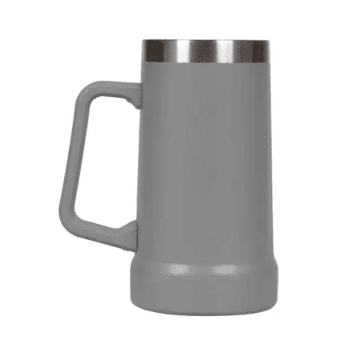 Caneca Térmico de Cerveja 500ML Cinza - MOR - Imagem 2