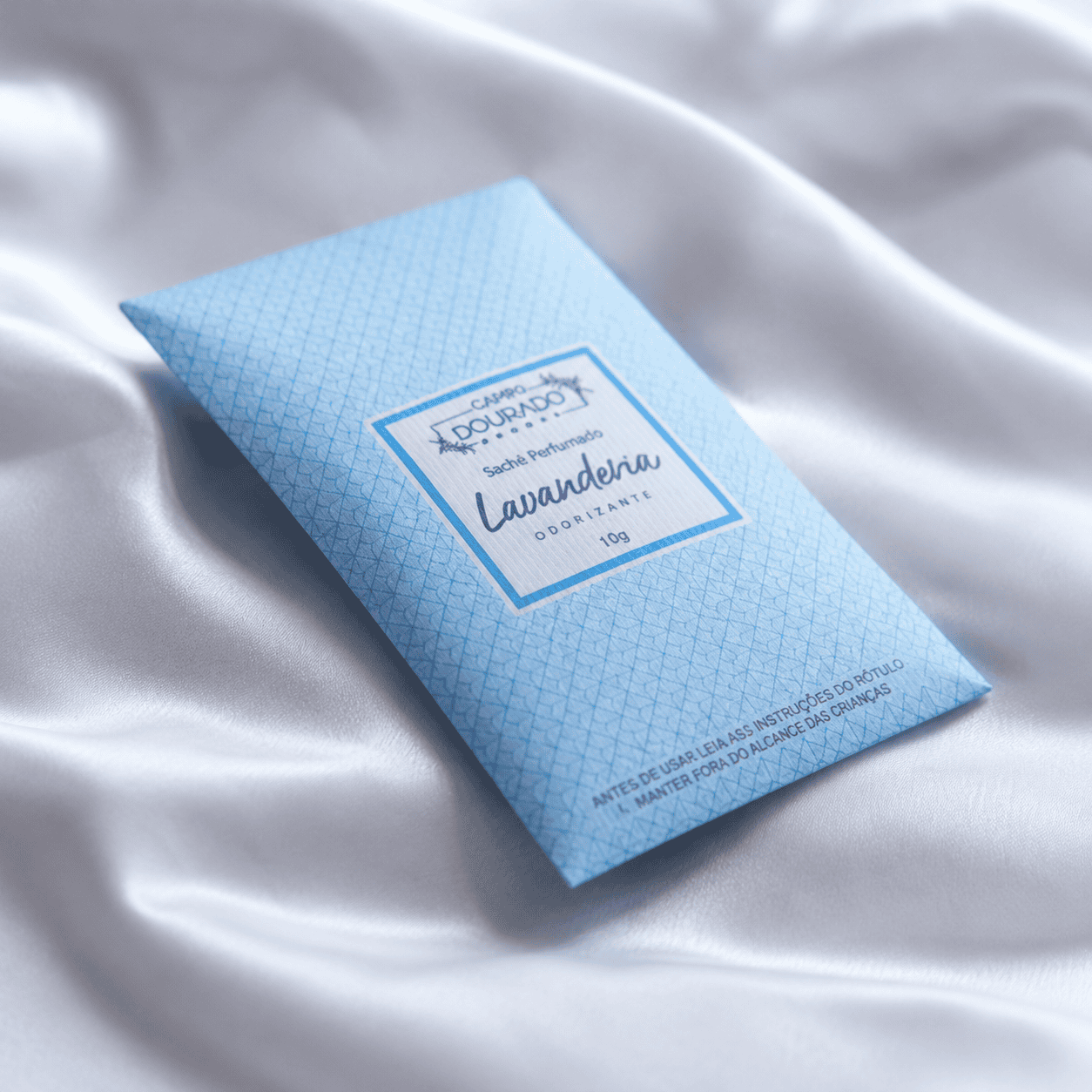 Sachê Perfumado Lavanderia 10G - CAPIM DOURADO - Imagem 2