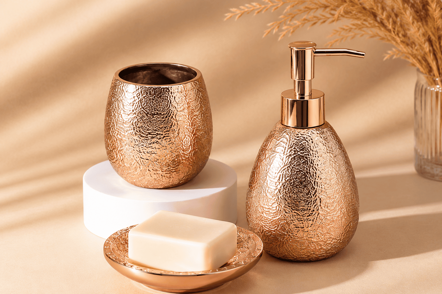 Conjunto de Banheiro Lunar Bronze - MIMO - Imagem 2