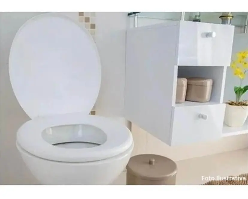 Assento Sanitário Almofadado Classico Branco - ATLAS - Imagem 3