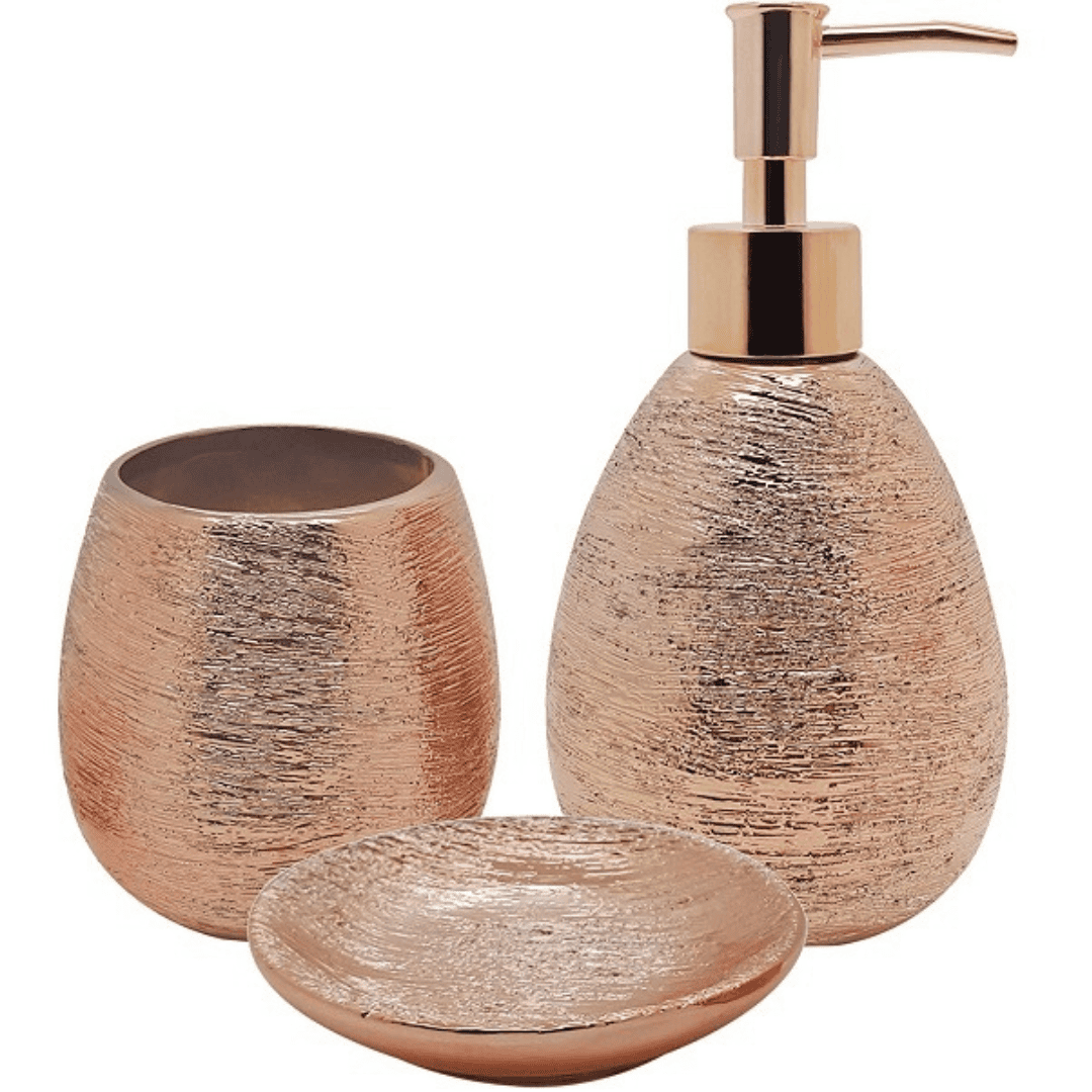 Conjunto de Banheiro Lunar Bronze - MIMO