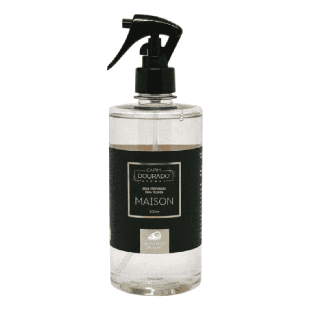 Água Perfumada para Tecidos Maison Spray 500ML - CAPIM DOURADO