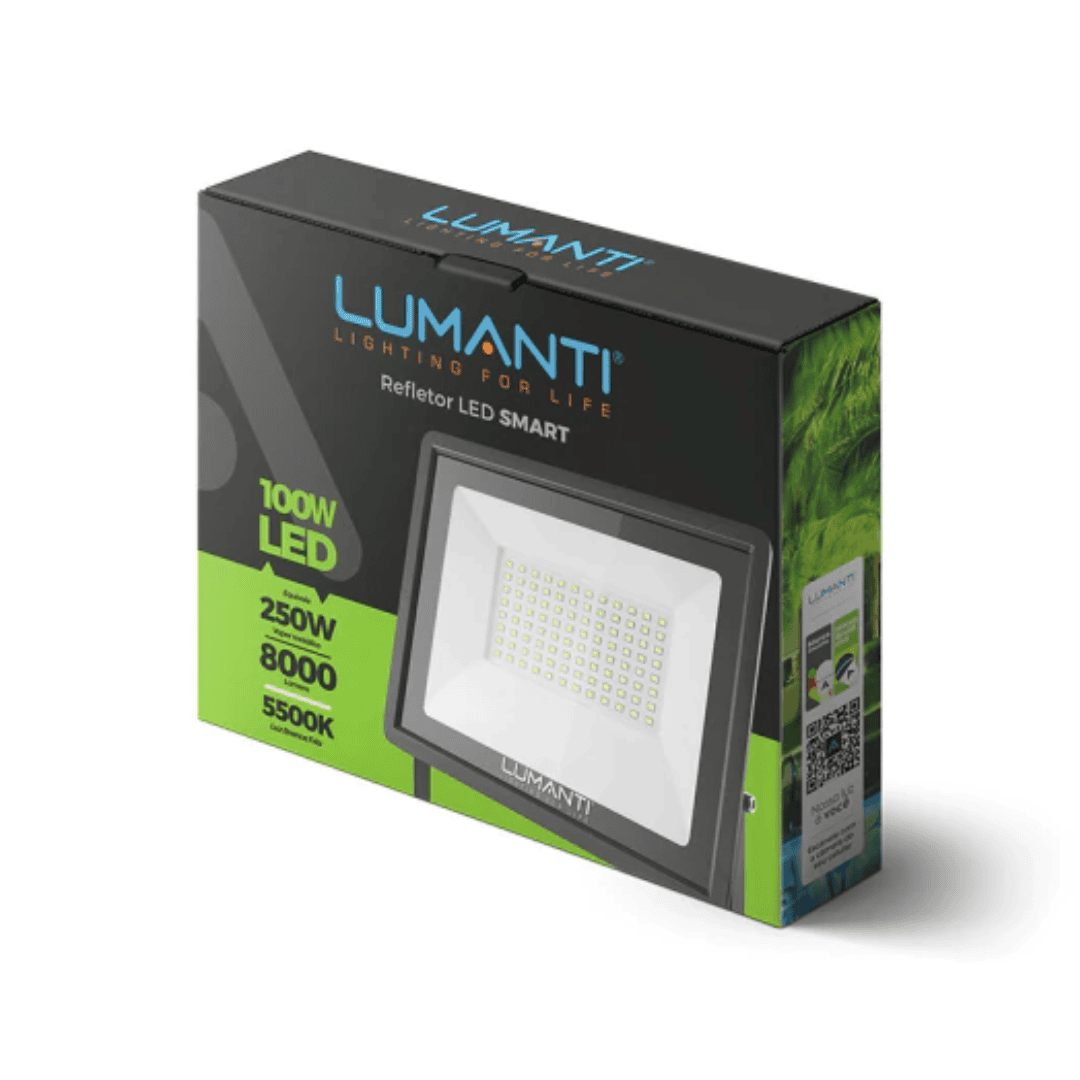 Refletor Start Led 100W 5500K 8000 Lumens (Verde) - LUMANTI - Imagem 2