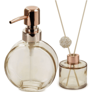Jogo Dispenser Recipiente Aroma Âmbar - MIMO