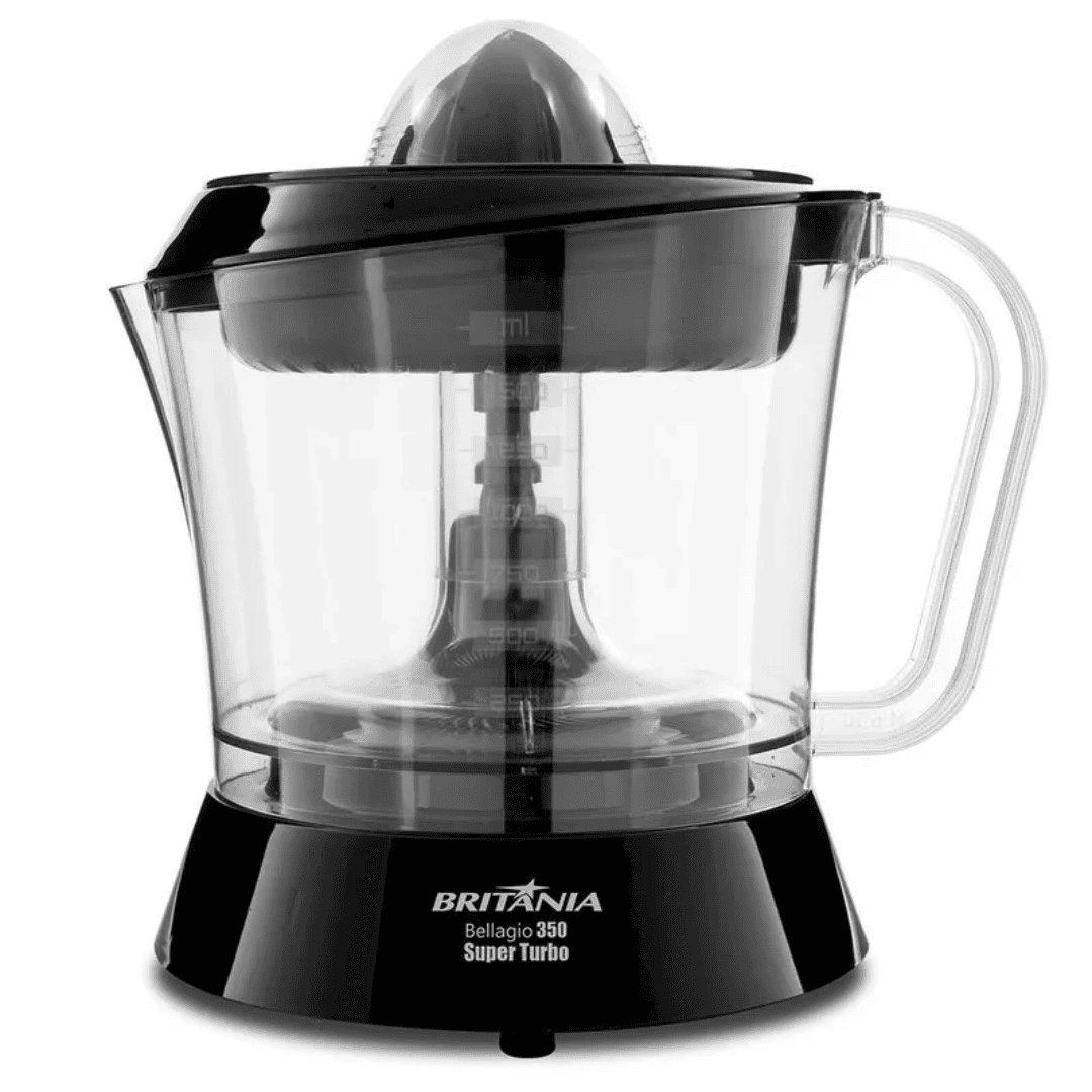 Espremedor de Frutas Bellagio 350 Preto 127V - BRITÂNIA