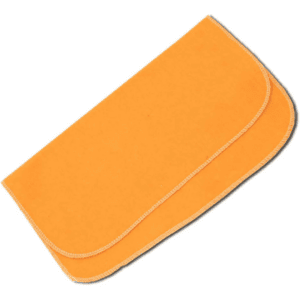 Flanela Laranja 100% Algodão 28X28CM - NOBRE